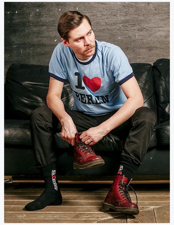 Sk8erboy Crew Socks Black