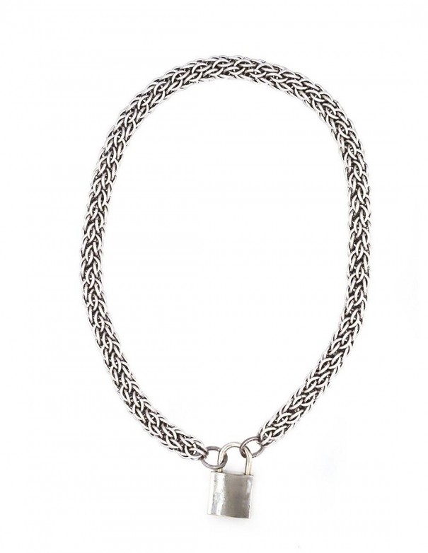 Chainmail Collar Twist Stainless Steel