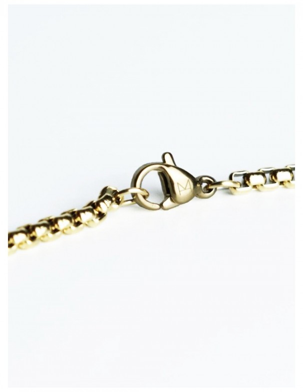 Master of the House Dog Tag Stainless Steel Gold Plating