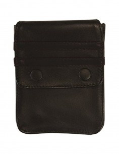 Mister B Leather Wallet for Harness Black