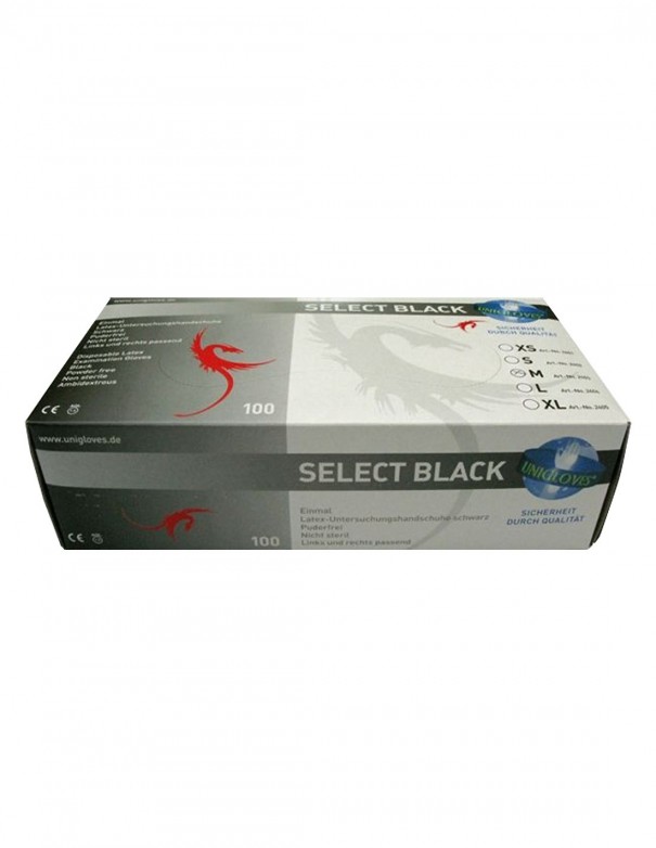 Box Black Disposable Gloves 100 Pcs
