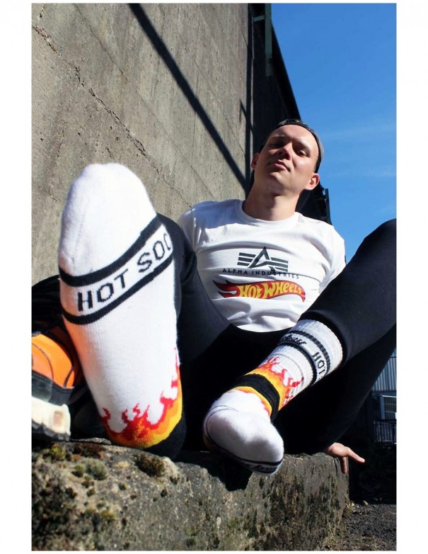 Sk8erboy HOT Socks - White
