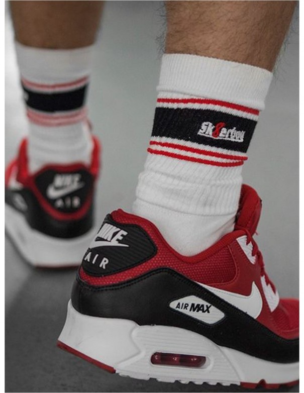 Sk8erboy Deluxe Socks Red