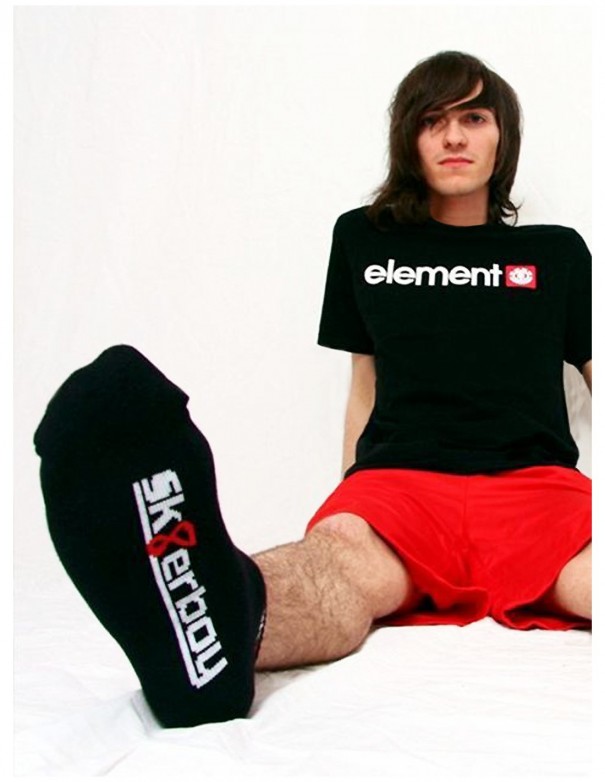 Sk8erboy Quarter Socks Black