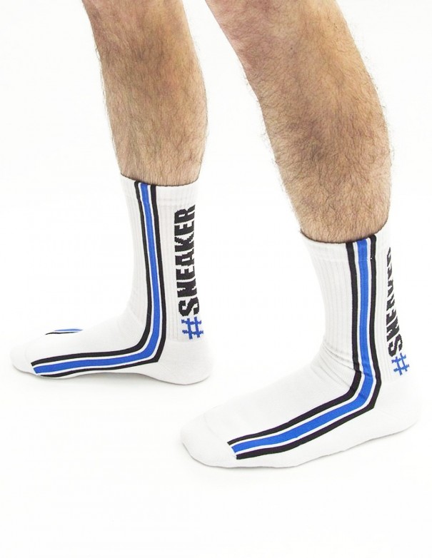 Sneakerporn Socks White Blue
