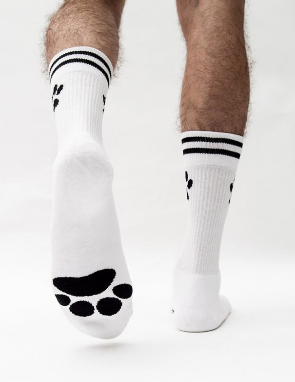 Sk8erboy PUPPY Socks White