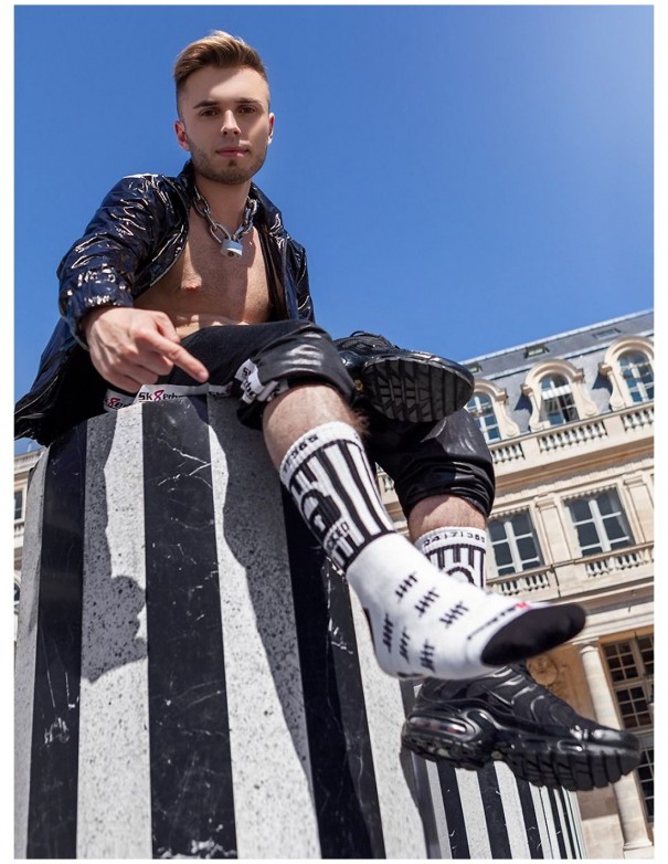 Sk8erboy Locked Socks - White