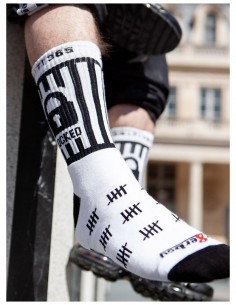 Sk8erboy Locked Socks - White