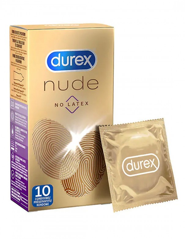 Durex Condoms Nude No Latex 10 Pcs.