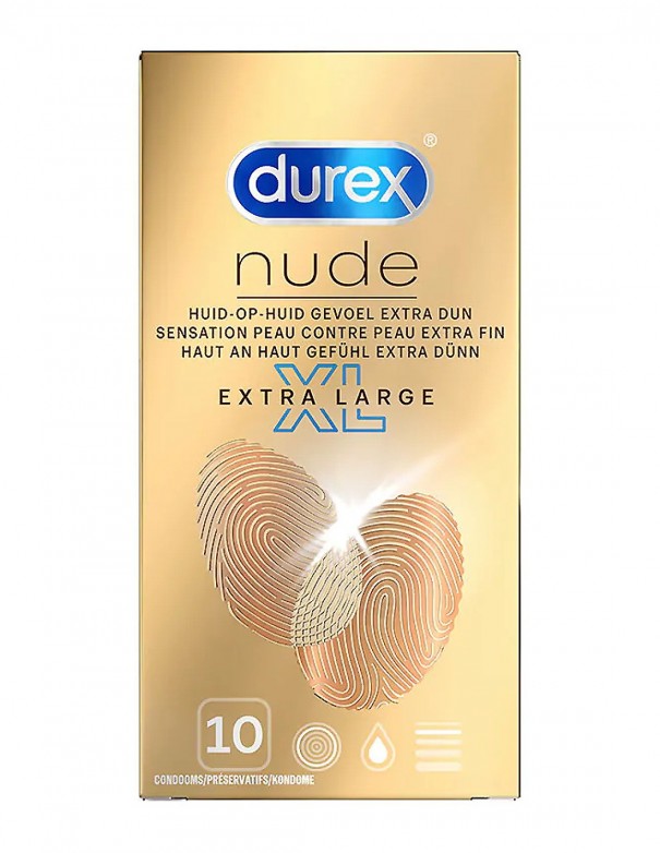 Durex Condoms Nude XL 10 Pcs.