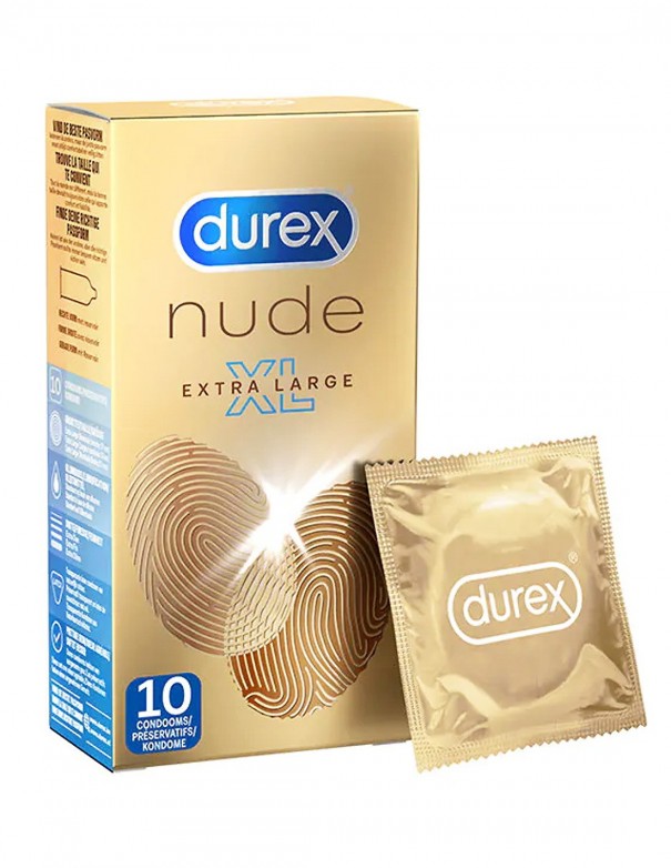 Durex Condoms Nude XL 10 Pcs.