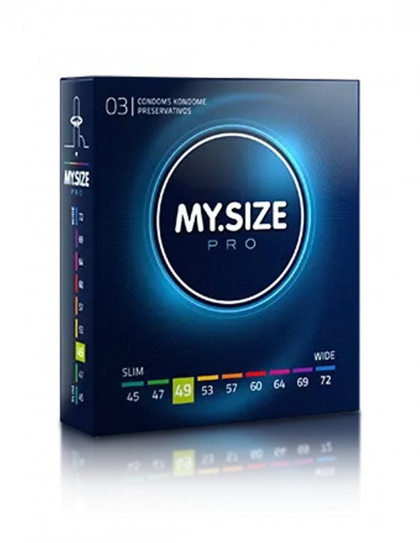 My.Size Pro Condoms 49 mm. 3 pcs