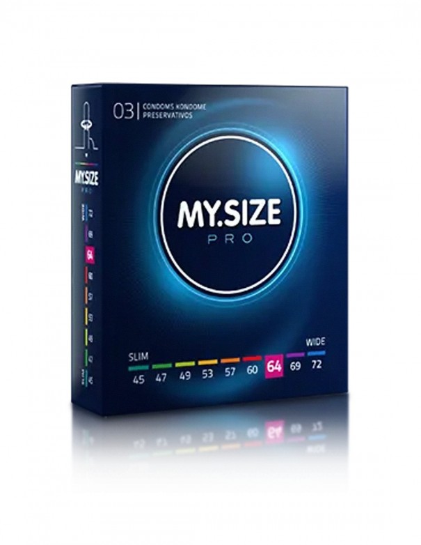 My.Size Pro Condoms 64 mm. 3 pcs