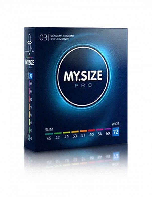 My.Size Pro Condoms 72 mm. 3 pcs