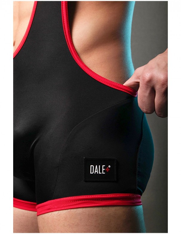 Dale Mas Top Up Wrestler - Black Red