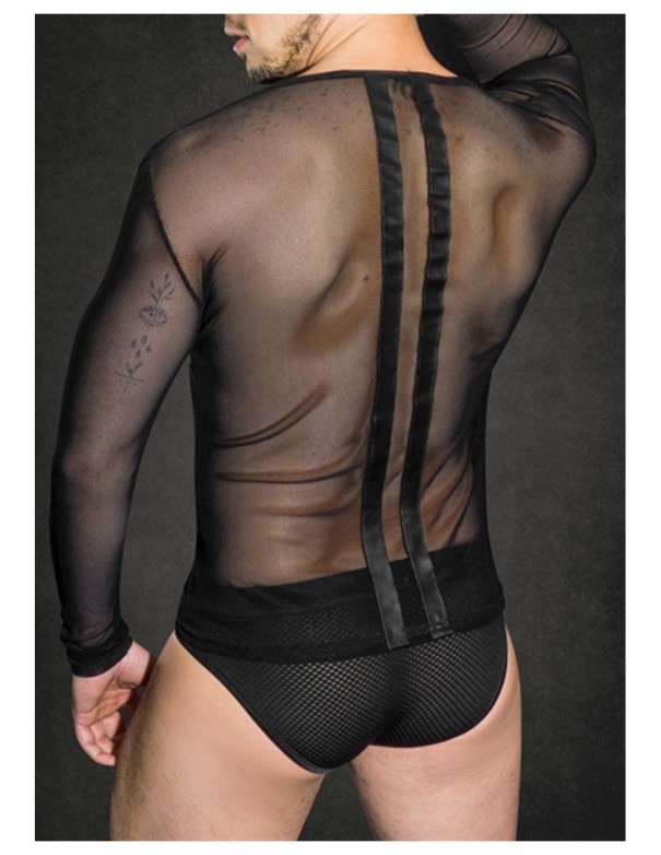 Dale Mas Mesh Sweater - Black