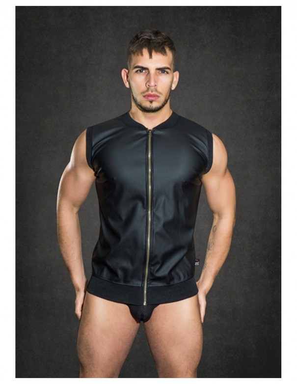 Dale Mas Kinky Boy Mesh Vest - Black