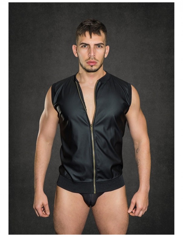Dale Mas Kinky Boy Mesh Vest - Black