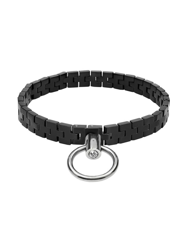Watch Link Collar Black
