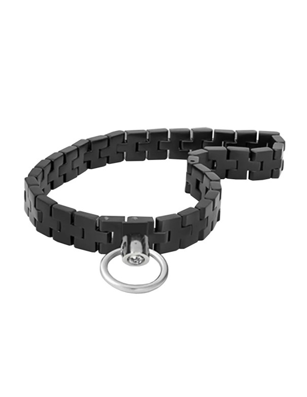 Watch Link Collar Black