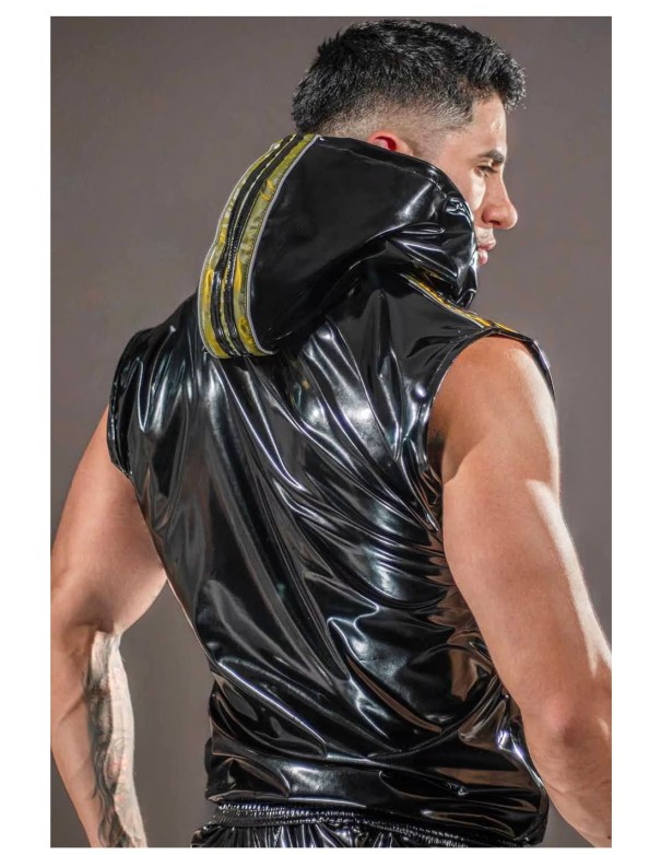 Cotton clothing Dale Mas Top Sport Single Suit - Black Yellow