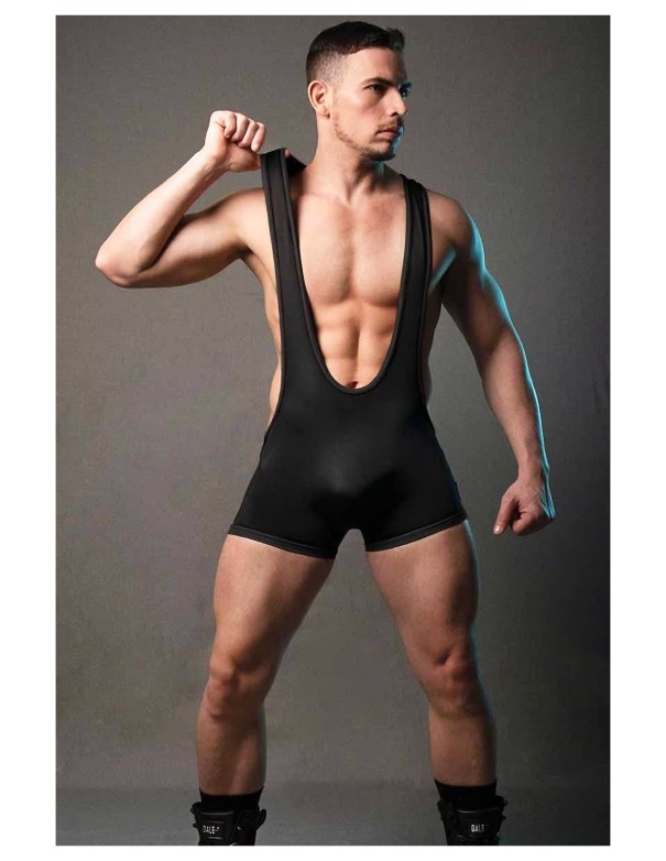 Dale Mas Top Up Wrestler - Black