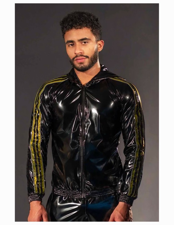 DocLeather.com|Dale Mas Rebel Kinky Lads Jacket - Black Yellow