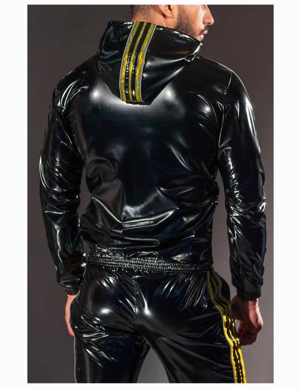 Dale Mas Rebel Kinky Lads Jacket - Black Yellow