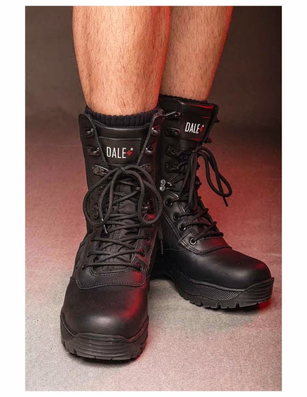 Dale Mas Play Ruff Army Boots - Black