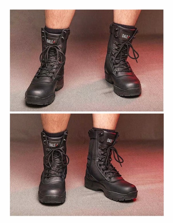 Dale Mas Play Ruff Army Boots - Black