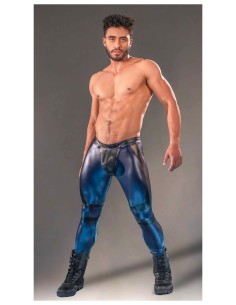 Dale Mas Rebel Pouch Pants - Blue Black